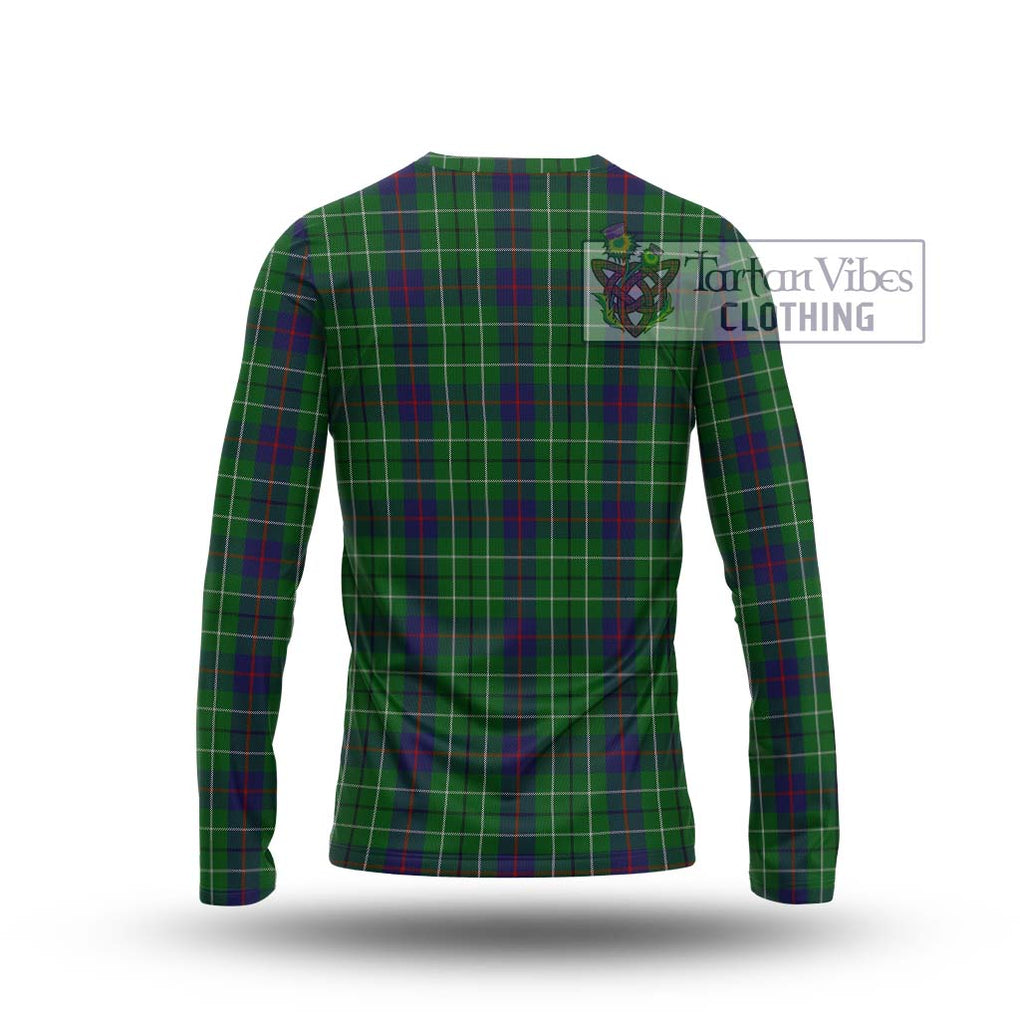 Duncan Tartan Long Sleeve T-Shirt with Family Crest DNA In Me Style - Tartanvibesclothing Shop