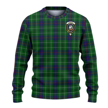 Duncan Tartan Ugly Sweater with Family Crest