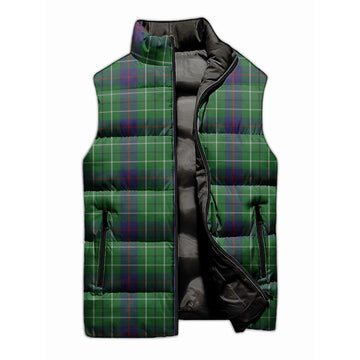 Duncan Tartan Sleeveless Puffer Jacket