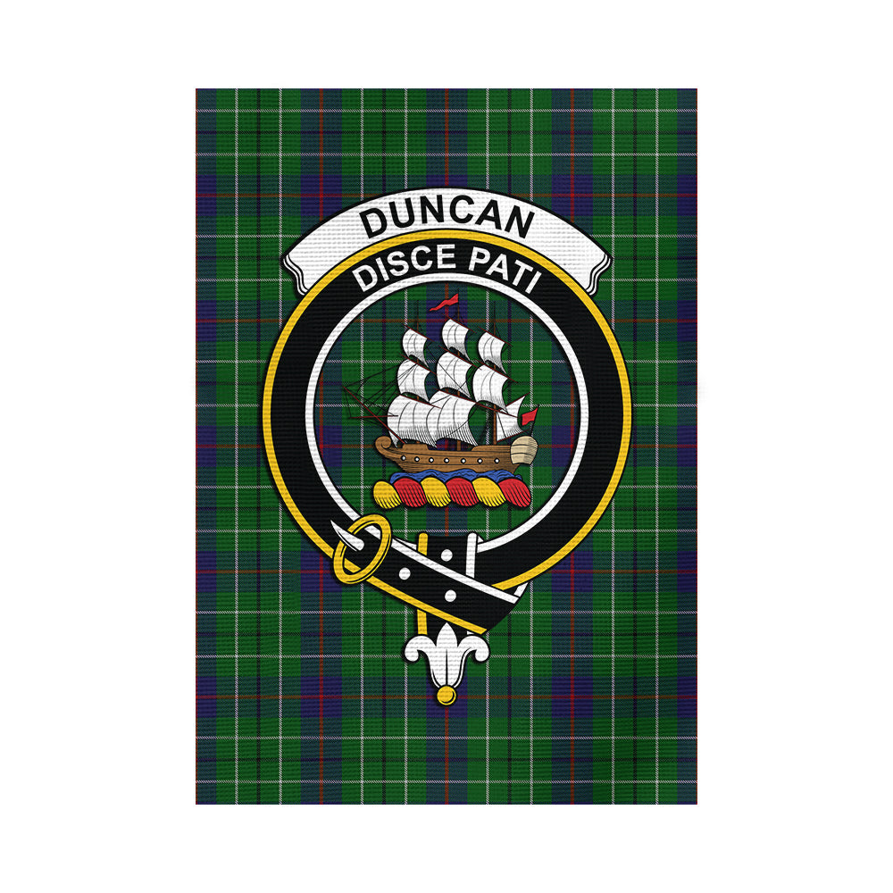 Duncan Tartan Flag with Family Crest - Tartan Vibes Clothing