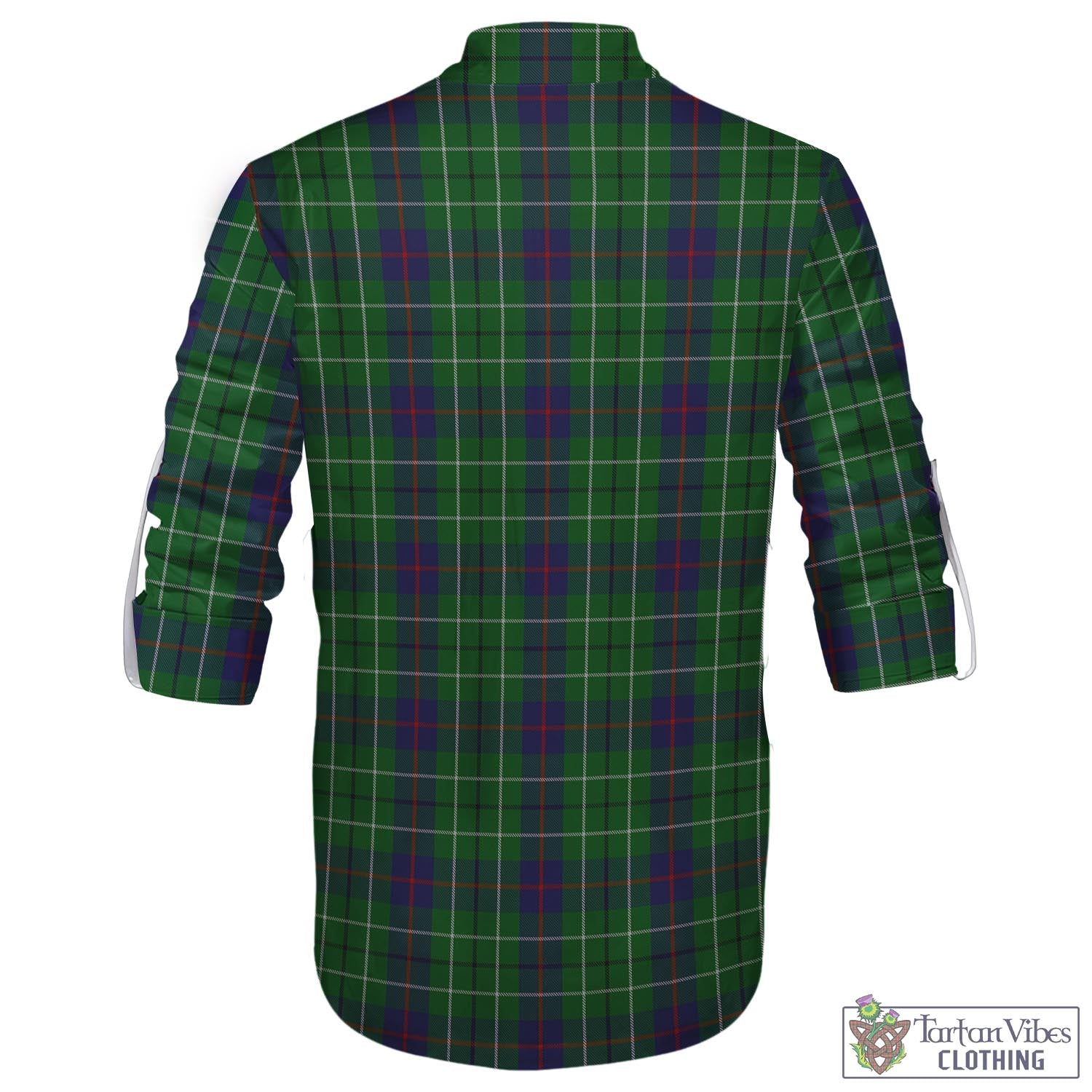 Tartan Vibes Clothing Duncan Tartan Men's Scottish Traditional Jacobite Ghillie Kilt Shirt