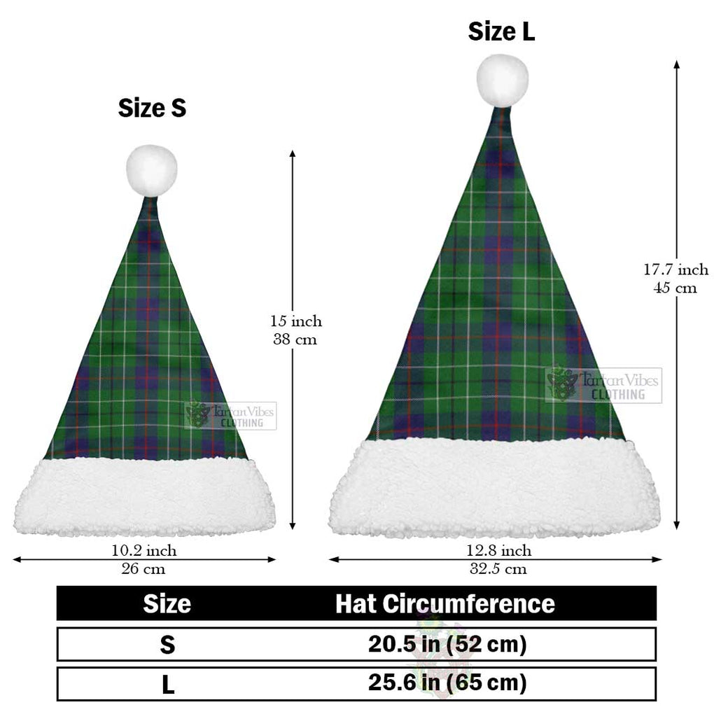 Tartan Vibes Clothing Duncan Tartan Christmas Santa Hats