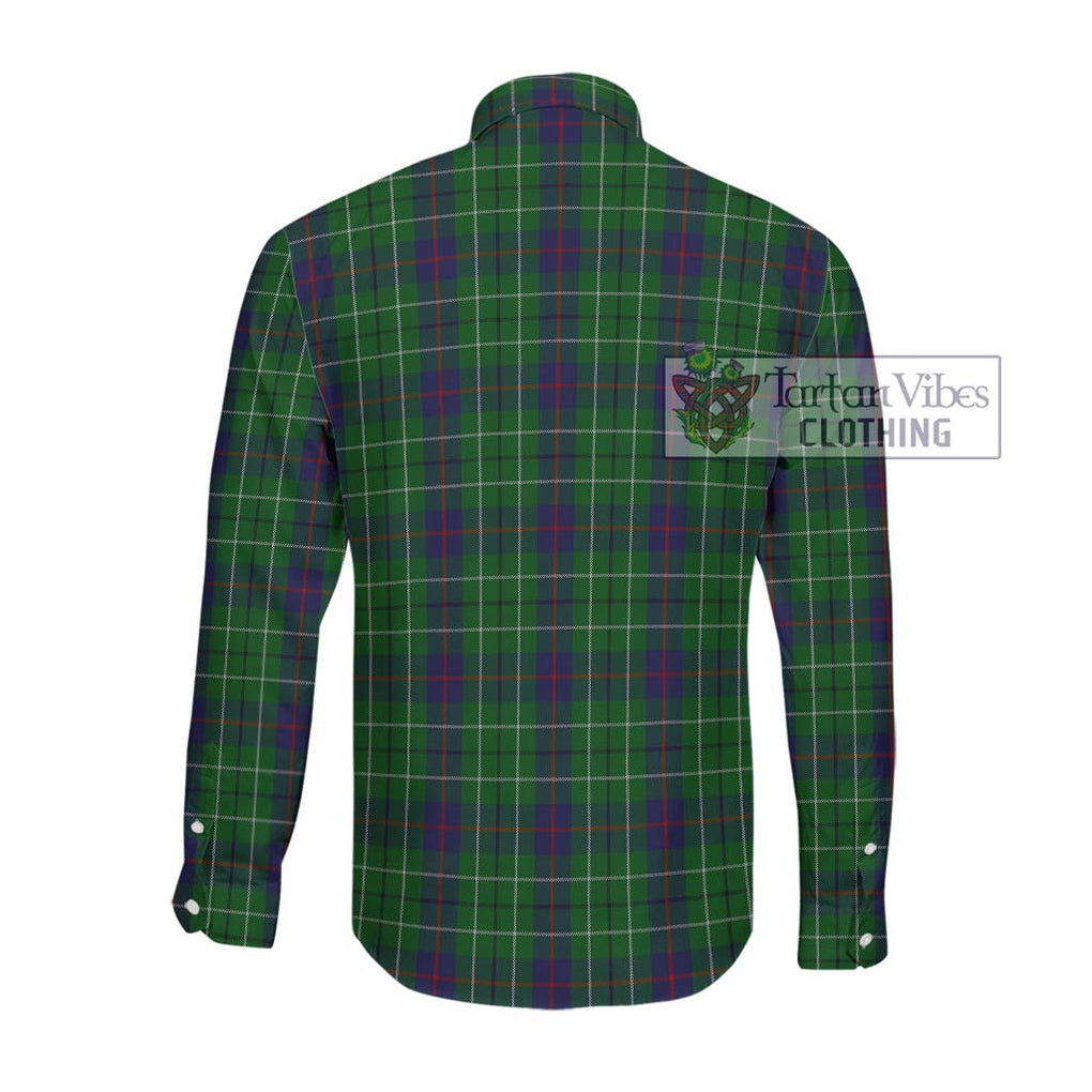 Duncan Tartan Long Sleeve Button Shirt with Family Crest DNA In Me Style - Tartanvibesclothing Shop