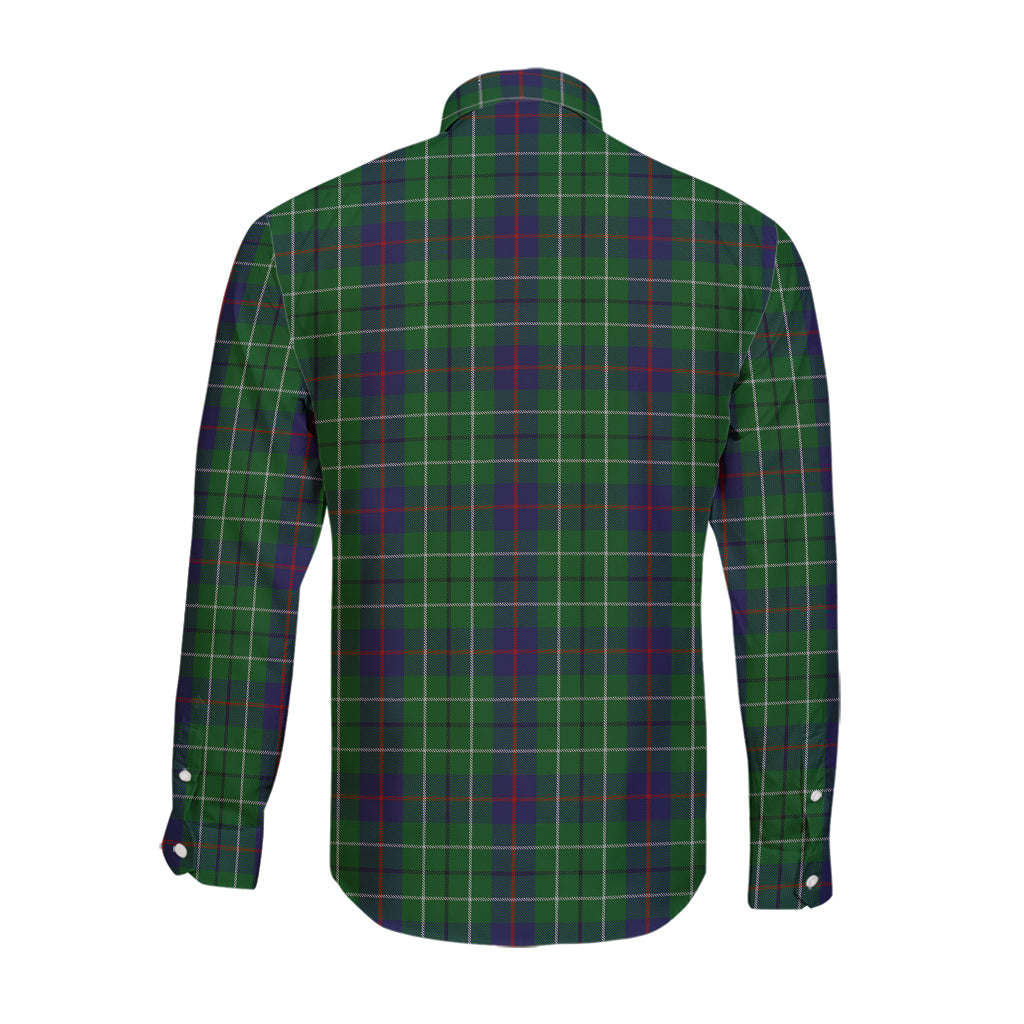 duncan-tartan-long-sleeve-button-up-shirt-with-family-crest