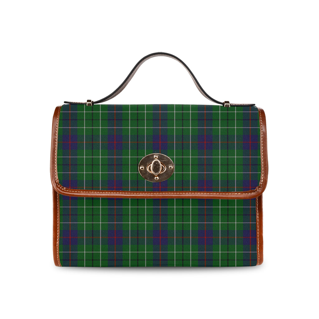 duncan-tartan-leather-strap-waterproof-canvas-bag