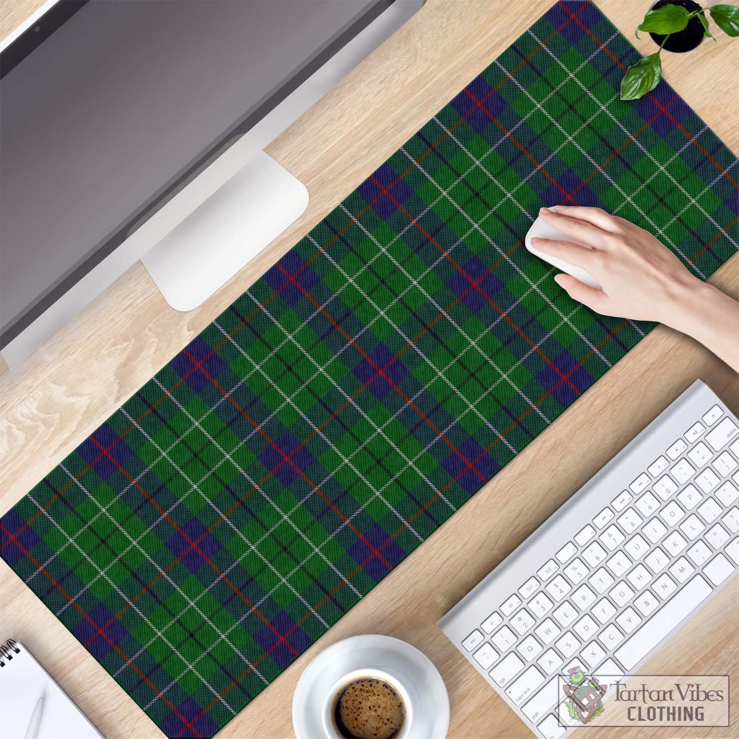 Tartan Vibes Clothing Duncan Tartan Mouse Pad
