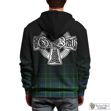 Duncan Ancient Tartan Hoodie Featuring Alba Gu Brath Family Crest Celtic Inspired