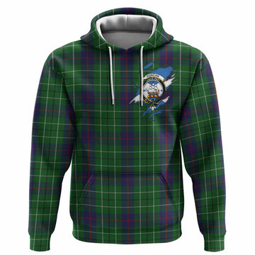 Duncan Clan Crest In Me Tartan Hoodie Scotland Flag Style