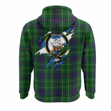 Duncan Clan Crest In Me Tartan Hoodie Scotland Flag Style