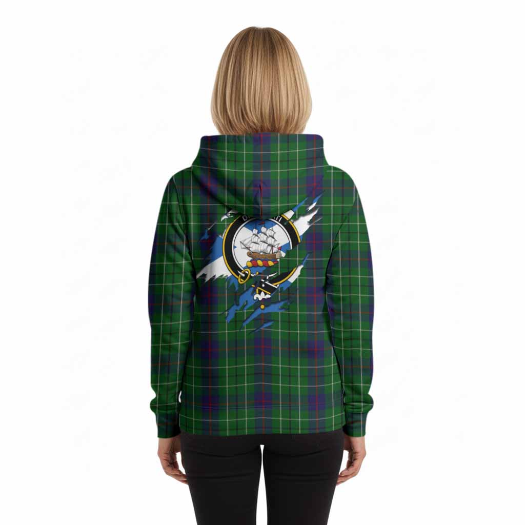 Duncan Clan Crest In Me Tartan Hoodie Scotland Flag Style