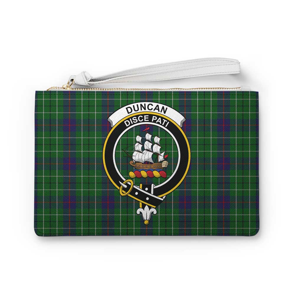 Tartan Vibes Clothing Duncan Family Crest Tartan Clutch Bag