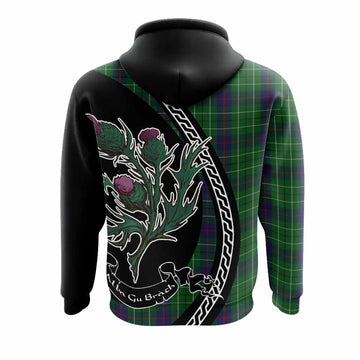 Duncan Family Crest Tartan Hoodie Alba Thistle Inspired