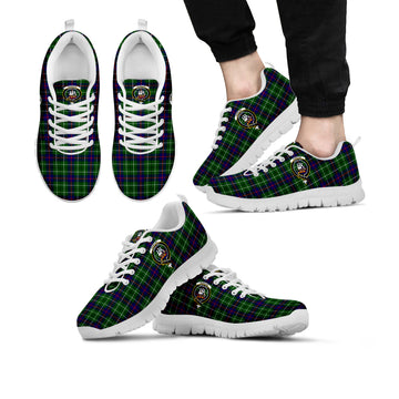 Duncan Modern Tartan Sneakers with Family Crest