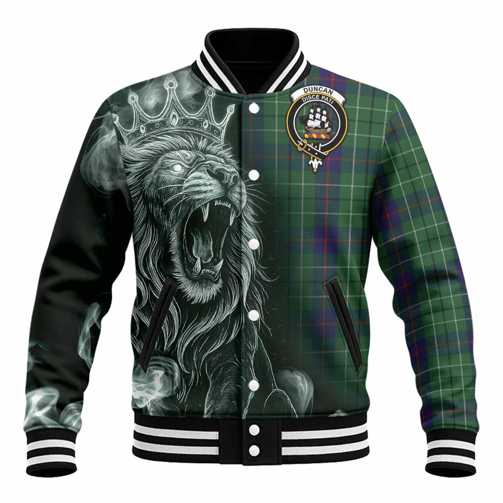 Duncan Tartan Baseball Jacket Roaring Lion Heritage