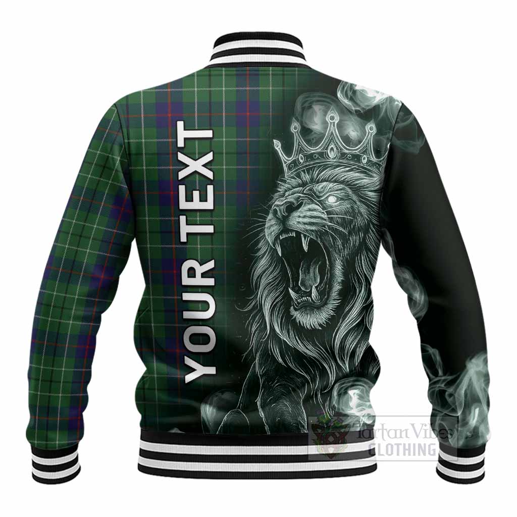 Duncan Tartan Baseball Jacket Roaring Lion Heritage
