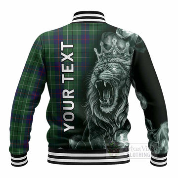 Duncan Tartan Baseball Jacket Roaring Lion Heritage