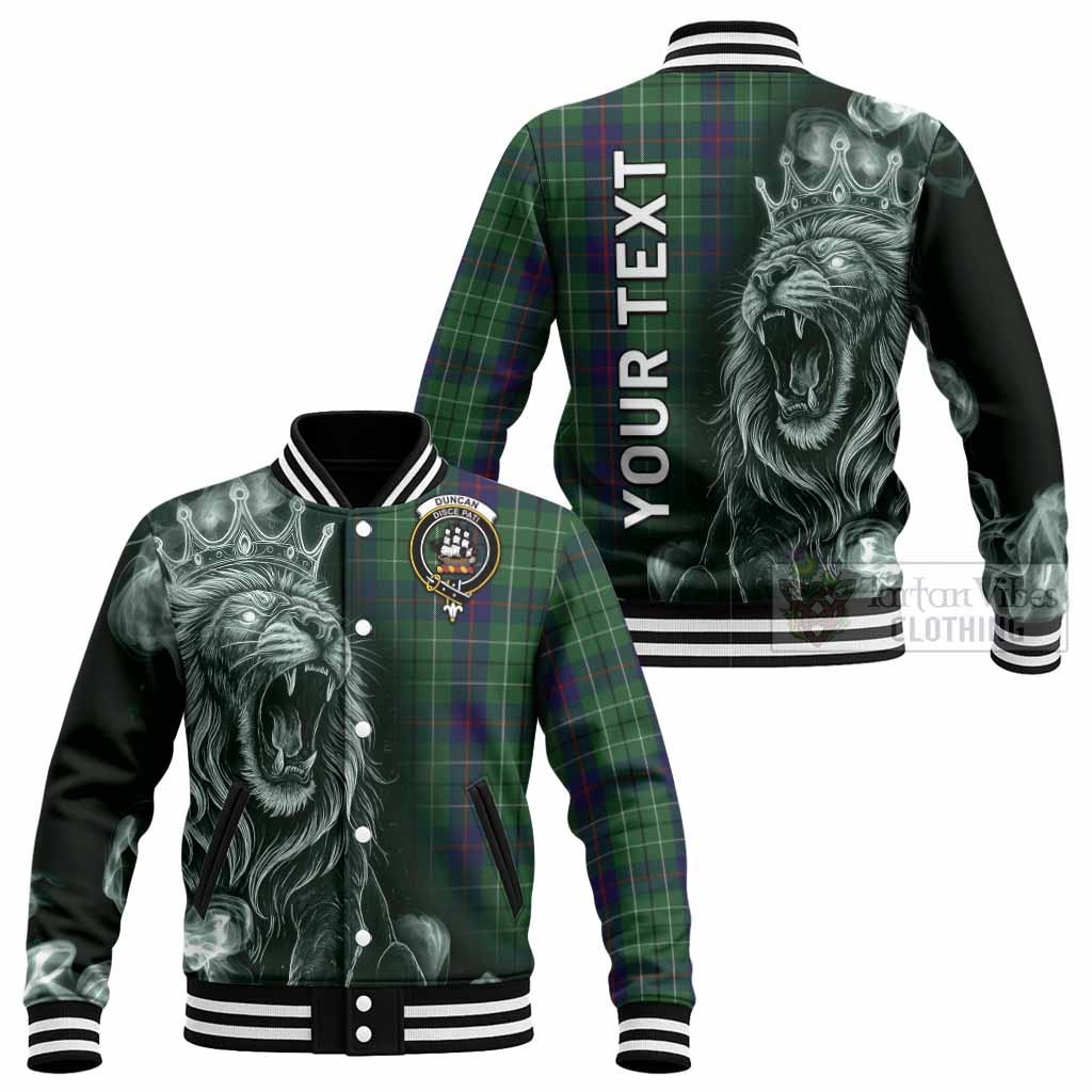 Duncan Tartan Baseball Jacket Roaring Lion Heritage