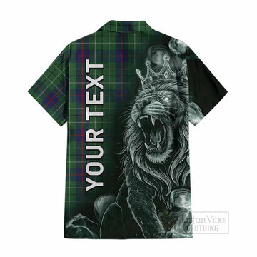Duncan Tartan Cotton Hawaiian Shirt Roaring Lion Heritage