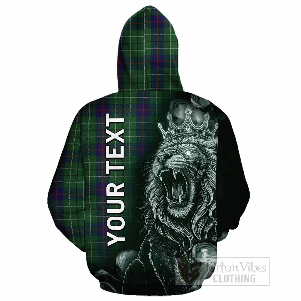 Duncan Tartan Cotton Hoodie Roaring Lion Heritage