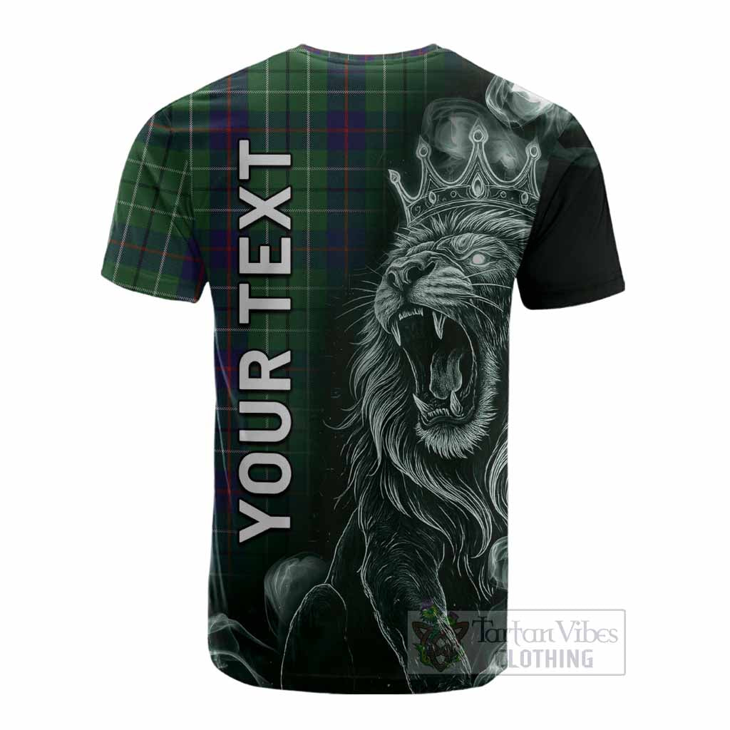 Duncan Tartan Cotton T-shirt Roaring Lion Heritage