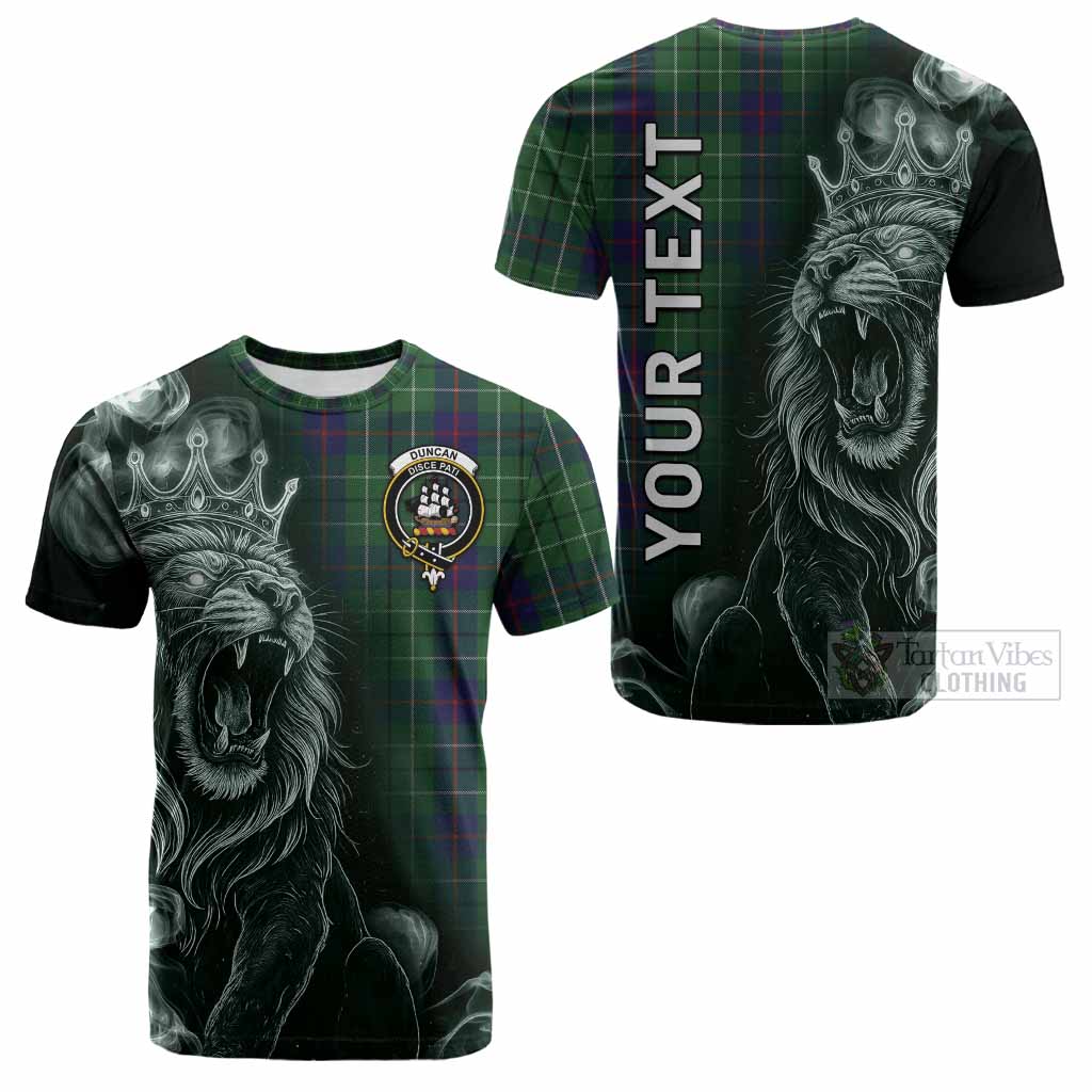 Duncan Tartan Cotton T-shirt Roaring Lion Heritage