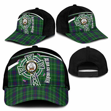 Duncan Tartan Crest Classic Cap Scottish Thistle Celtic Cross Alba Gu Brath