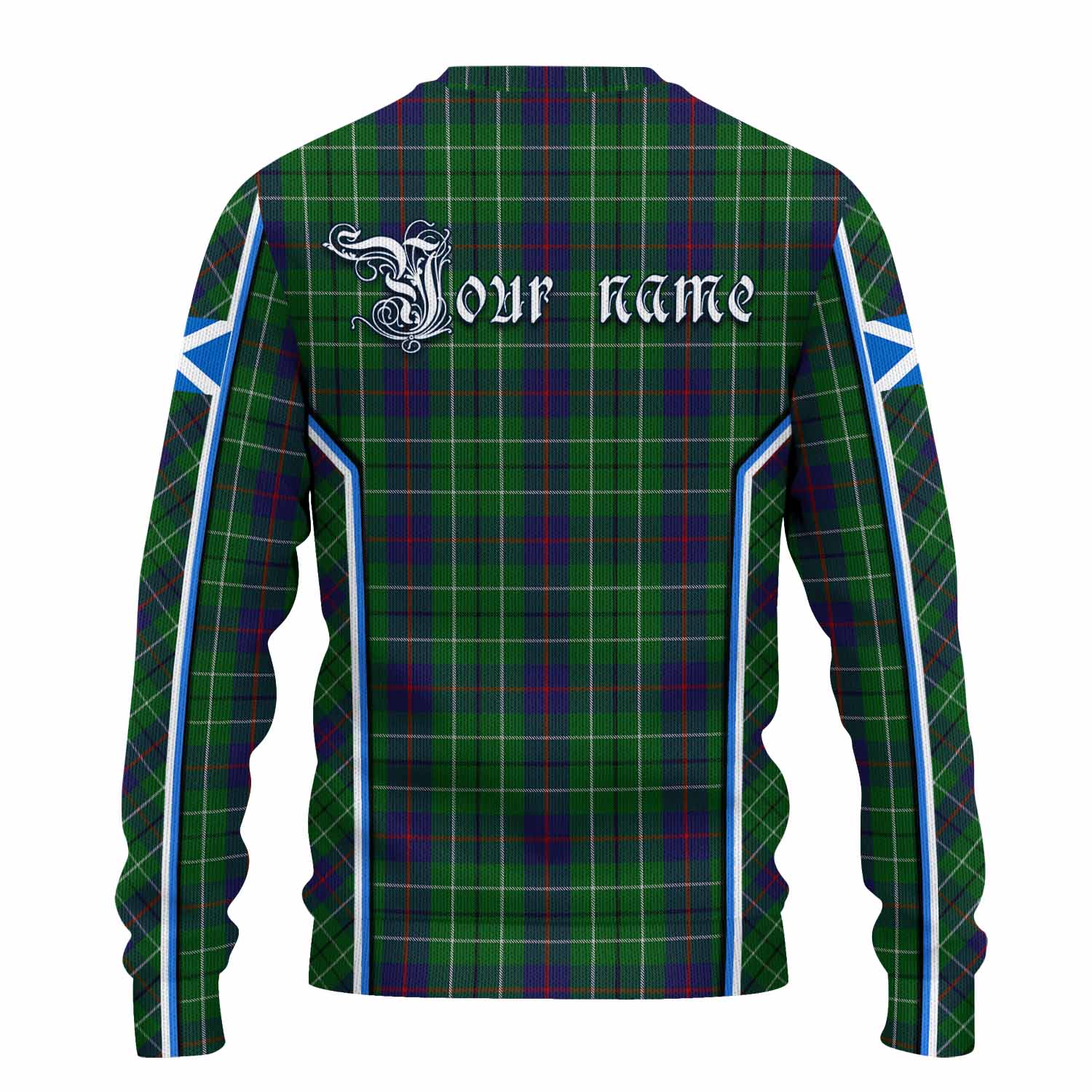 Duncan Tartan Crest Knitted Sweater Scotland Coat of Arm Flag Style - Tartan Vibes Clothing