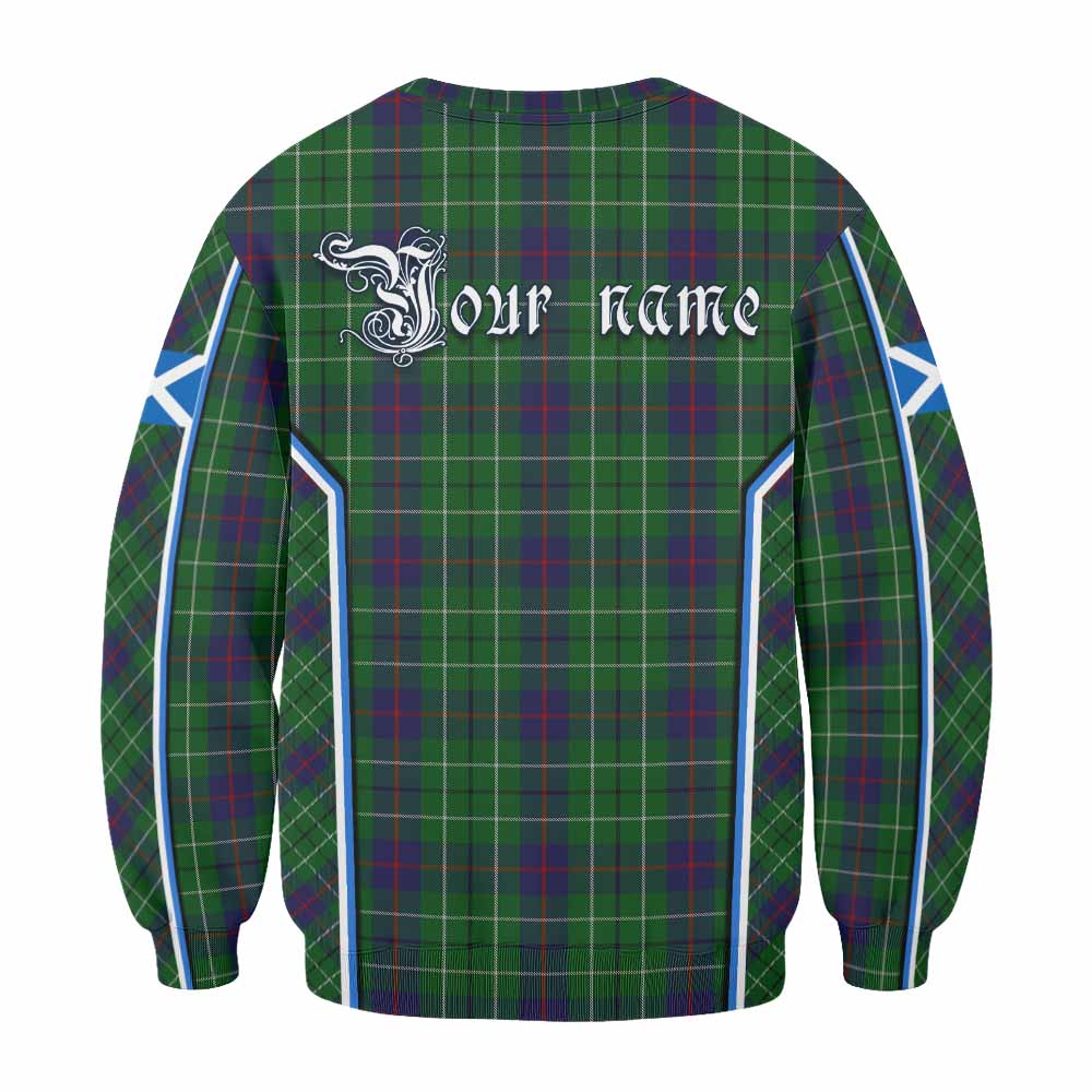 Duncan Tartan Crest Sweatshirt Scotland Coat of Arm Flag Style - Tartan Vibes Clothing