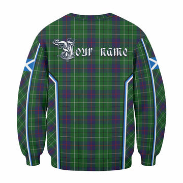 Duncan Tartan Crest Sweatshirt Scotland Coat of Arm Flag Style