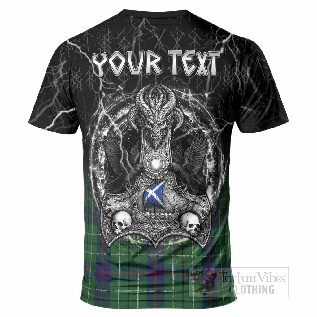 Duncan Tartan Crest T-Shirt Celtic Odin's Raven Legacy