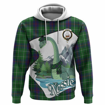 Duncan Tartan Family Crest Hoodie Nessie Scottish Loch Ness Monster