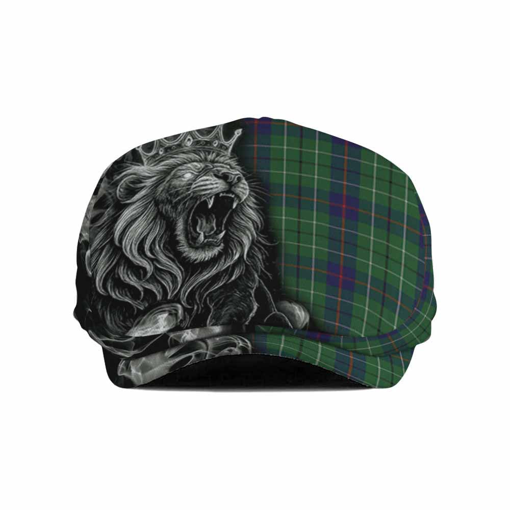 Duncan Tartan Flat Cap, Jeff Cap Roaring Lion Heritage