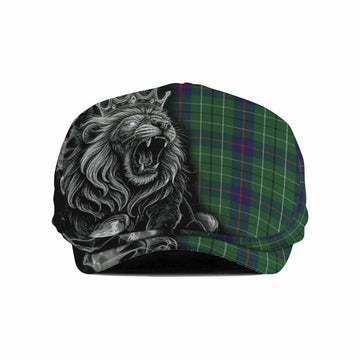 Duncan Tartan Flat Cap, Jeff Cap Roaring Lion Heritage
