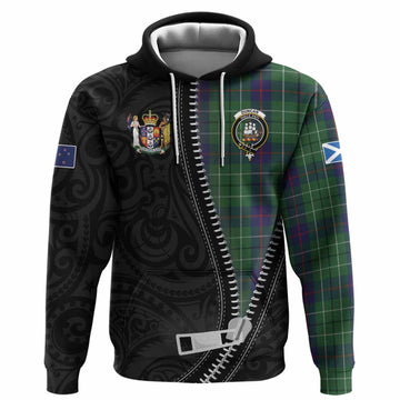 Duncan Tartan Hoodie New Zealand Pattern Unique Zipper Stylized
