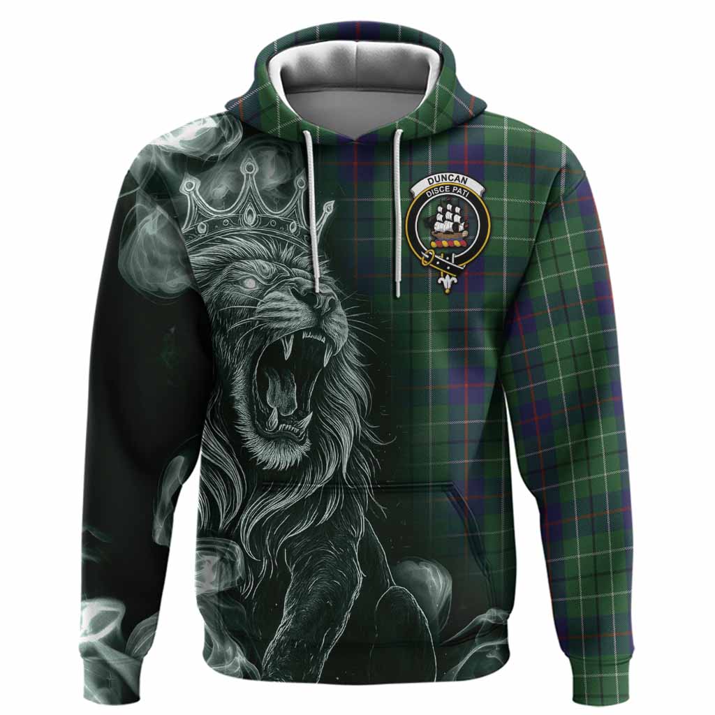 Duncan Tartan Hoodie Roaring Lion Heritage