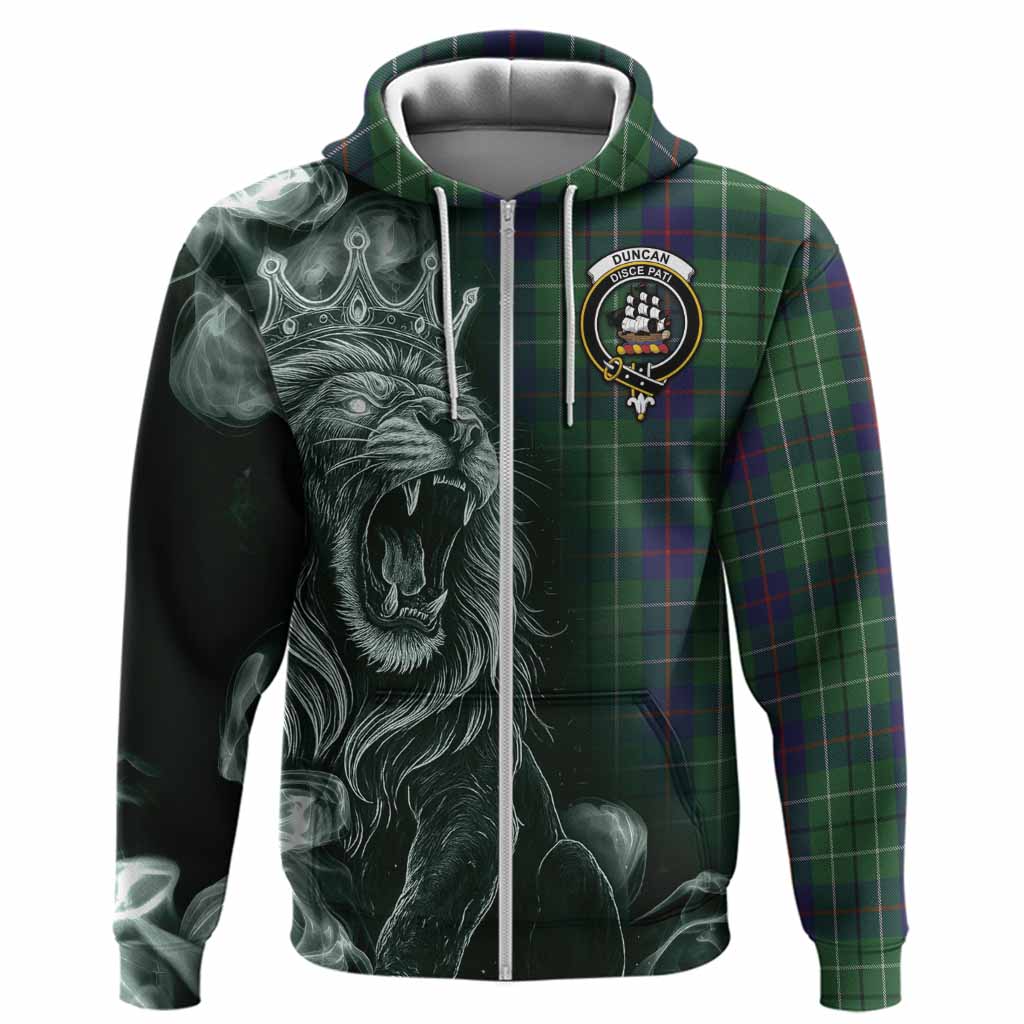 Duncan Tartan Hoodie Roaring Lion Heritage