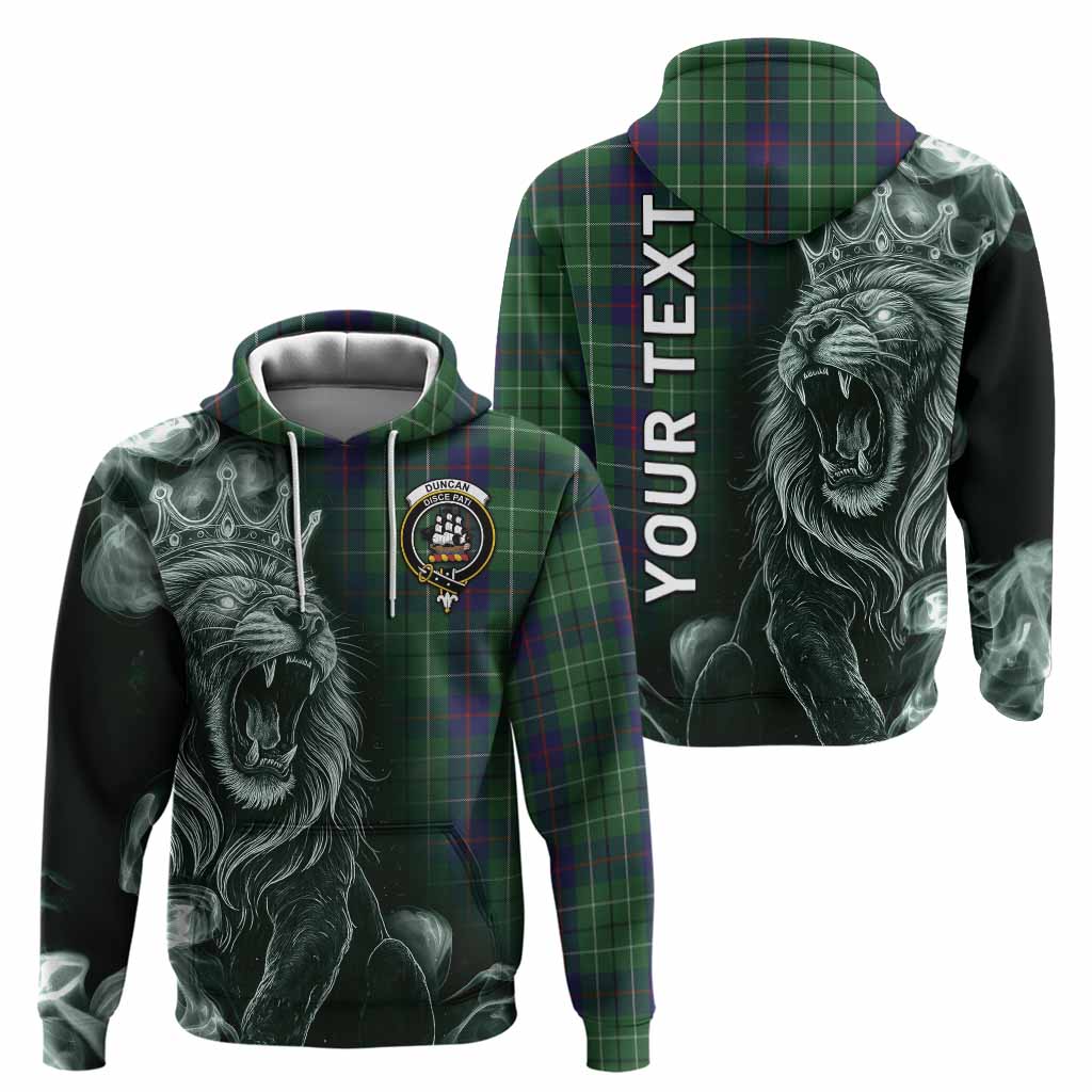 Duncan Tartan Hoodie Roaring Lion Heritage
