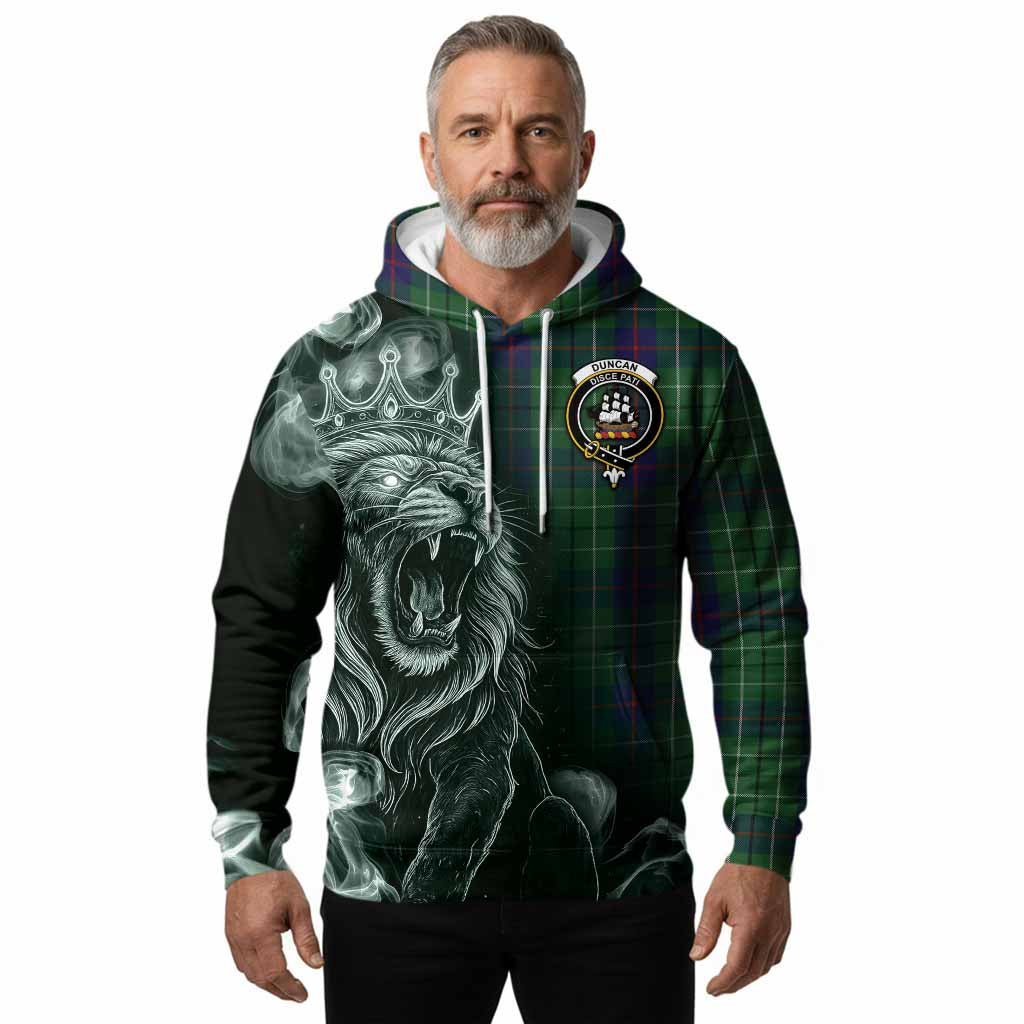 Duncan Tartan Hoodie Roaring Lion Heritage