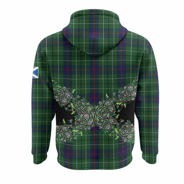 Duncan Tartan Hoodie Thistle Scottish Spirit