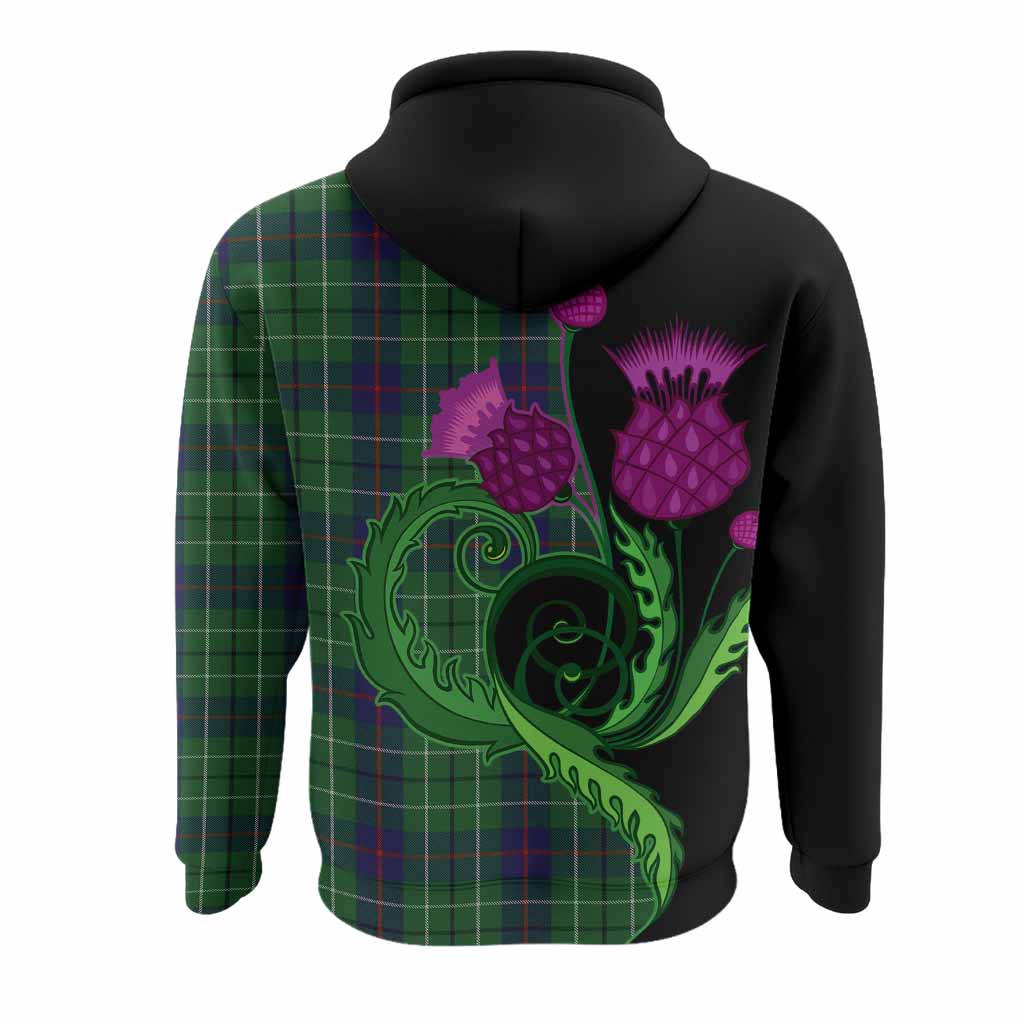 Duncan Tartan Hoodie Traditional Scottish Thistle