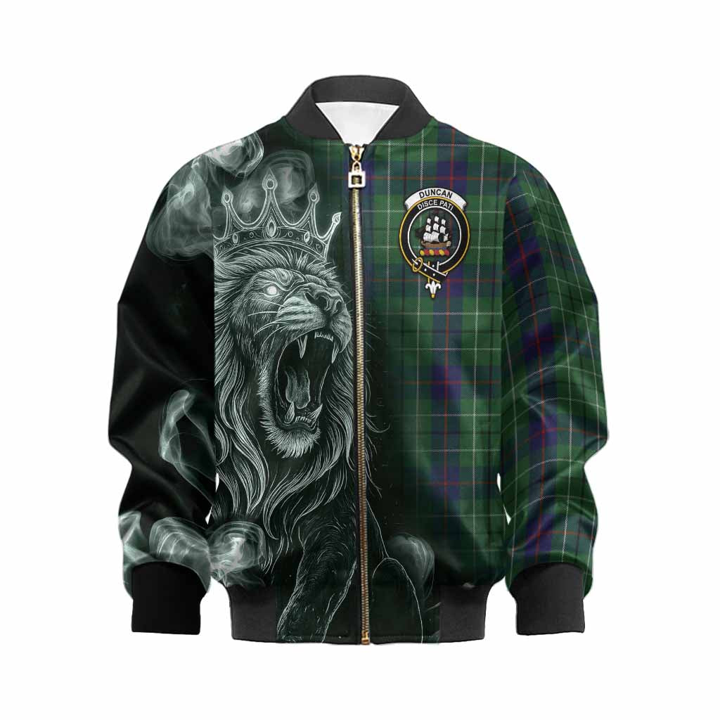 Duncan Tartan Kid Bomber Jacket Roaring Lion Heritage