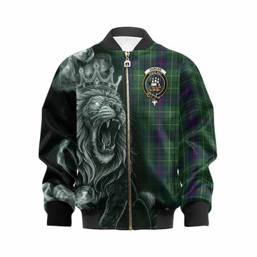 Duncan Tartan Kid Bomber Jacket Roaring Lion Heritage