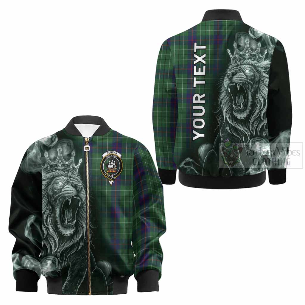 Duncan Tartan Kid Bomber Jacket Roaring Lion Heritage