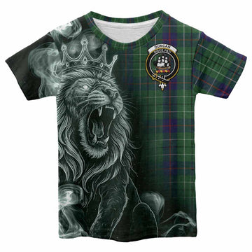 Duncan Tartan Kid T-shirt Roaring Lion Heritage