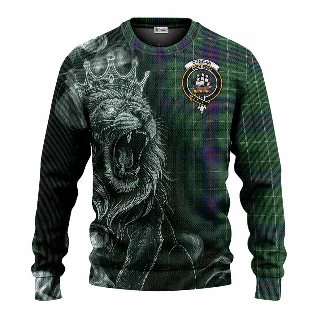 Duncan Tartan Knitted Sweater Roaring Lion Heritage
