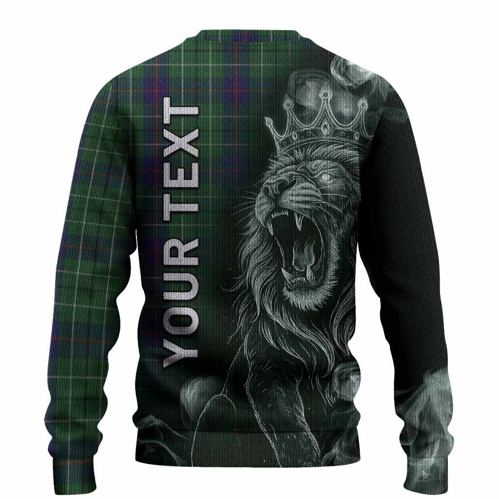 Duncan Tartan Knitted Sweater Roaring Lion Heritage