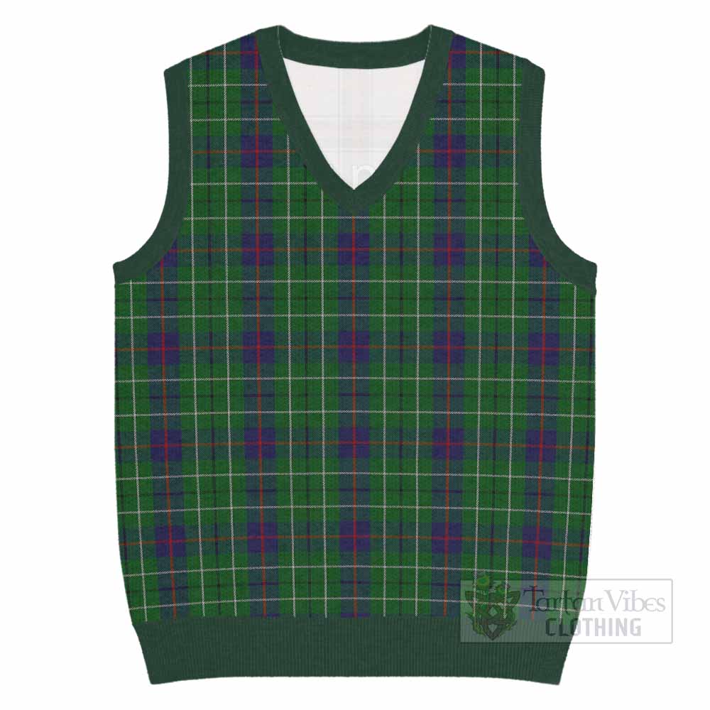 Duncan Tartan Knitted V-Neck Vest - Tartan Vibes Clothing