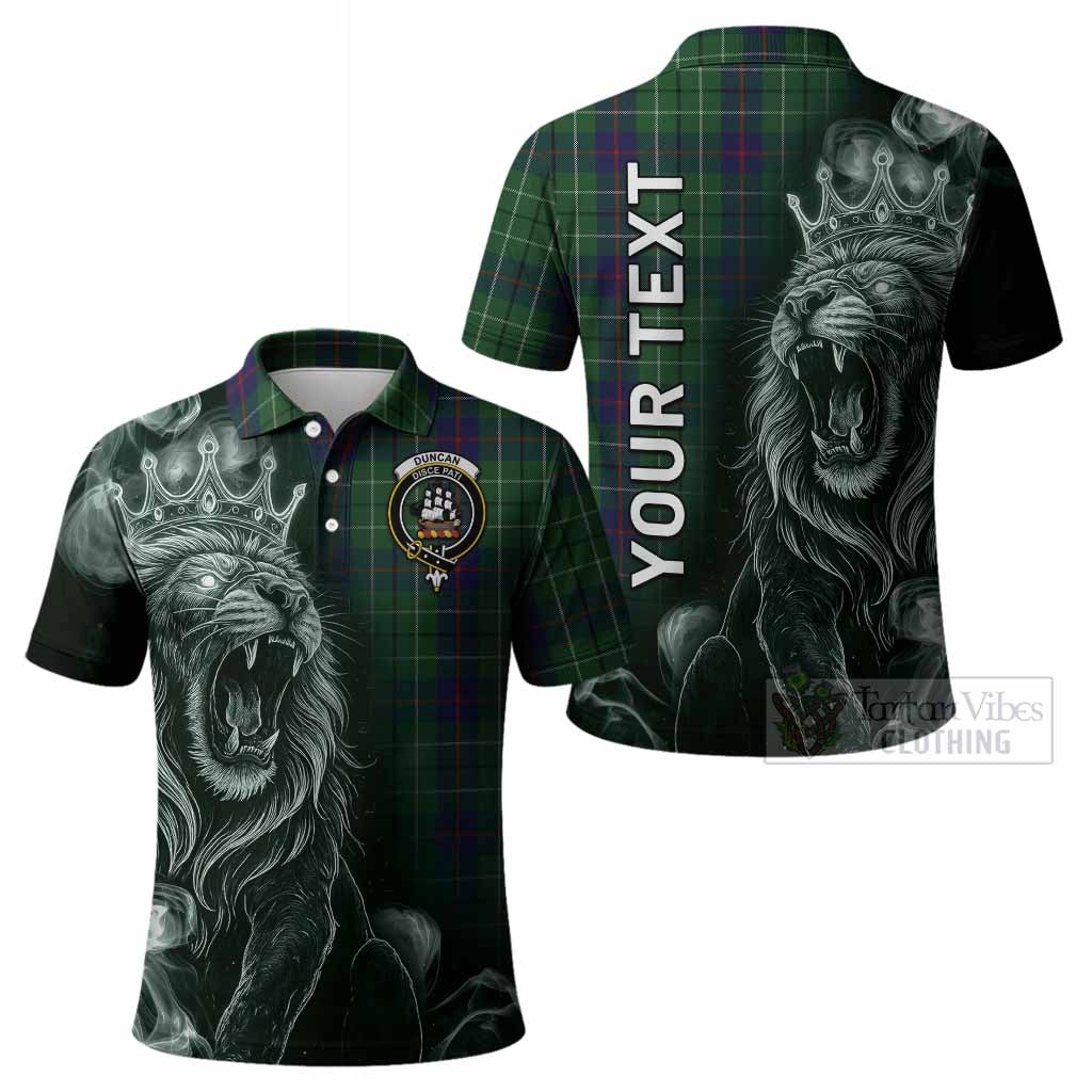 Duncan Tartan Polo Shirt Roaring Lion Heritage
