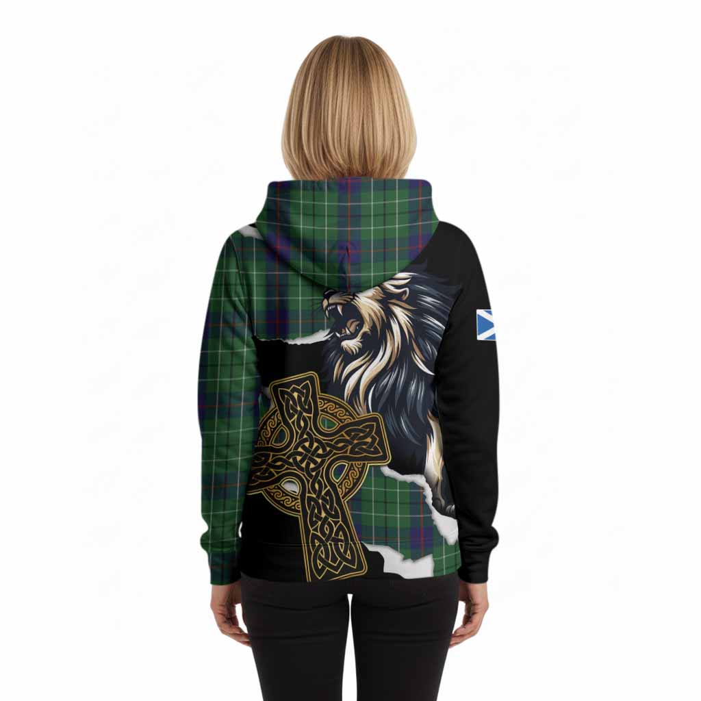 Duncan Tartan Scottish Hoodie Lion Celtic Heritage
