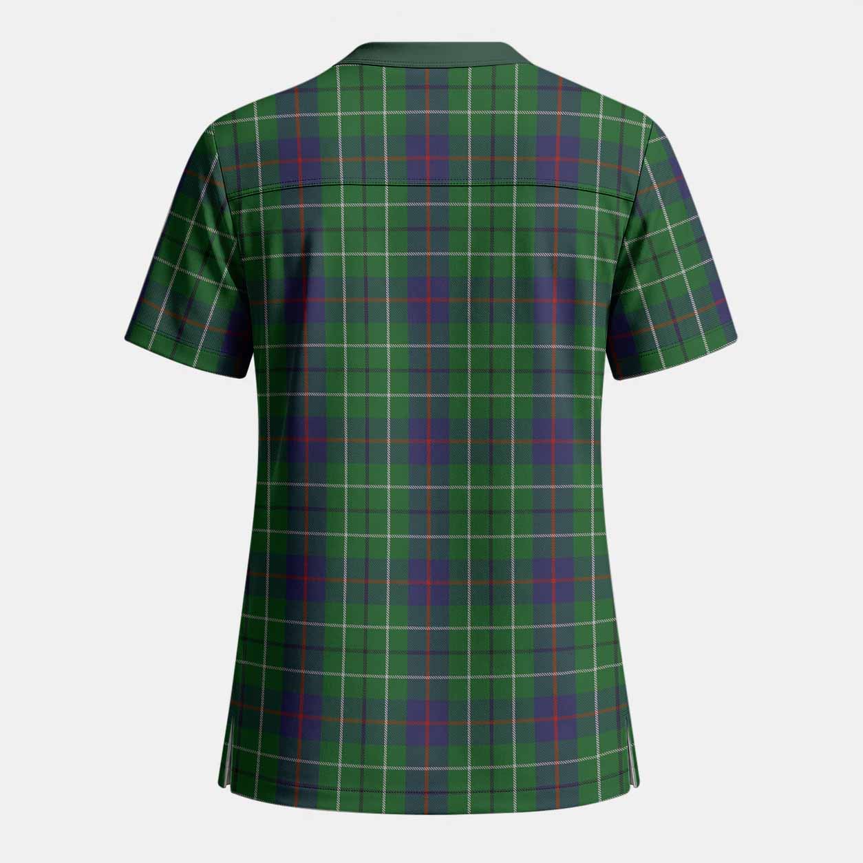 Duncan Tartan Scrub Top - Tartan Vibes Clothing